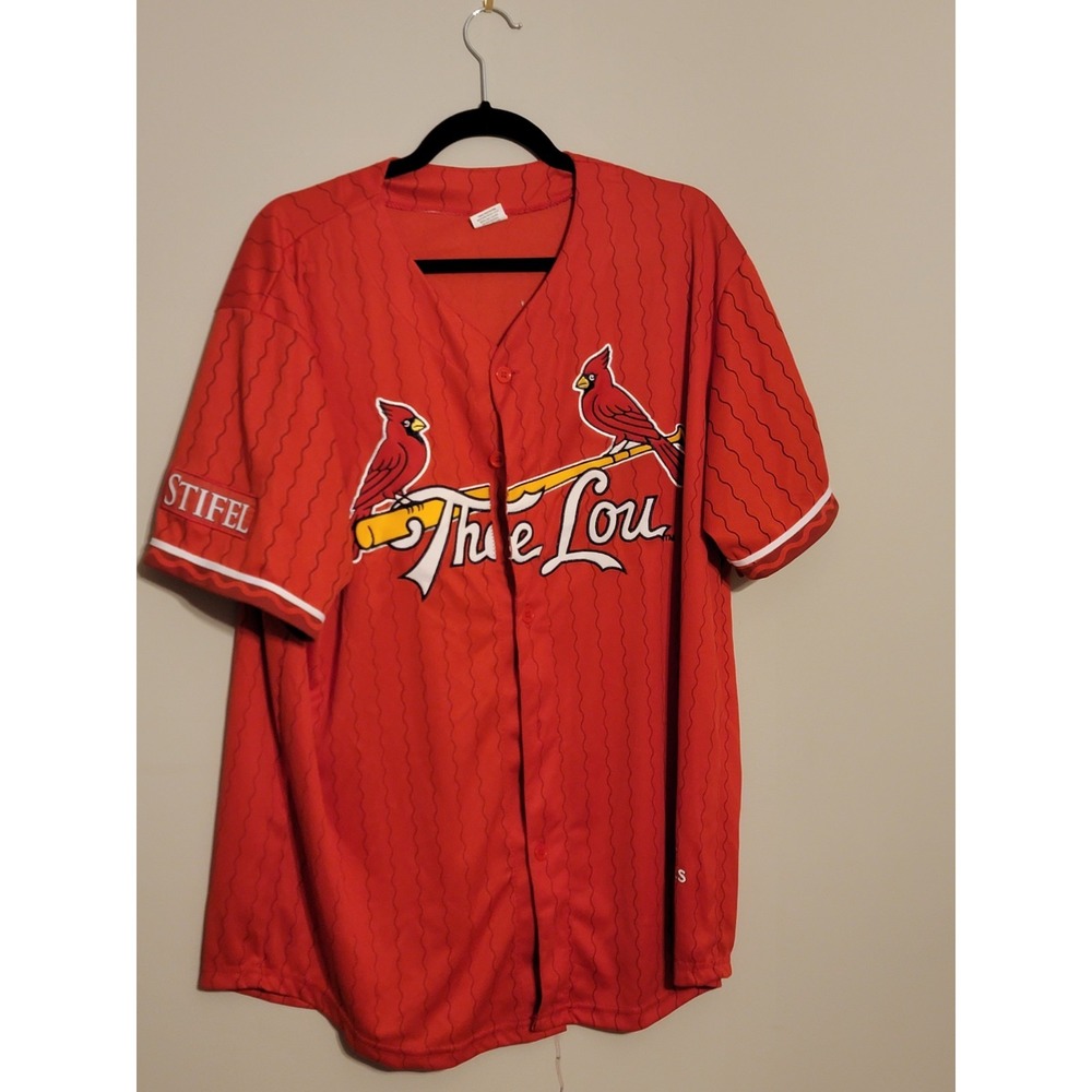 UNISEX MENS XL ST.‎ LOUIS CARDINALS BASEBAL JERSEY